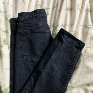 Black Levi’s Wedgie Jeans